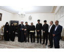 دیدار رئیس دانشگاه تبریز با خانواده شهدای جنگ رمضان/ قادر آذریان