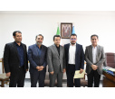 حضور رئیس دانشگاه تبریز در مدیریت روابط عمومی به مناسبت روز جهانی ارتباطات
