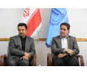 حضور رئیس دانشگاه تبریز در مدیریت روابط عمومی به مناسبت روز جهانی ارتباطات