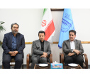 حضور رئیس دانشگاه تبریز در مدیریت روابط عمومی به مناسبت روز جهانی ارتباطات
