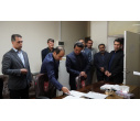 بازدید رئیس دانشگاه تبریز از مصاحبه علمی داوطلبان آزمون دکتری