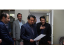 بازدید رئیس دانشگاه تبریز از مصاحبه علمی داوطلبان آزمون دکتری