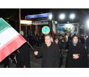 گرامیداشت سالگرد ارتحال امام خمینی (ره) در دانشگاه تبریز/آیین پرچم گردانی در مقابل درب اصلی دانشگاه تبریز