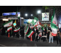 گرامیداشت سالگرد ارتحال امام خمینی (ره) در دانشگاه تبریز/آیین پرچم گردانی در مقابل درب اصلی دانشگاه تبریز