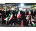 گرامیداشت سالگرد ارتحال امام خمینی (ره) در دانشگاه تبریز/آیین پرچم گردانی در مقابل درب اصلی دانشگاه تبریز