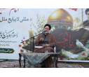 آیین عزاداری شب هفتم محرم الحرام در موکب دانشگاه تبریز