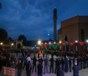 عزاداری مردم تبریز در سنگفرش مصلای اعظم امام خمینی