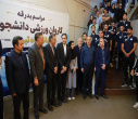 بدرقه کاروان ورزشی دانشگاه تبریز برای شرکت در هفدهمین المپیاد فرهنگی ـ ورزشی دانشجویان کشور