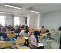 بازدید آقای دکتر حسین زاده و حاجی پور از روند برگزاری امتحانات  ترم تابستان