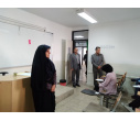 بازدید آقای دکتر حسین زاده و حاجی پور از روند برگزاری امتحانات  ترم تابستان