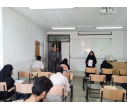 بازدید آقای دکتر حسین زاده و حاجی پور از روند برگزاری امتحانات  ترم تابستان