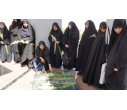 مراسم معنوی غبارروبی و عطرافشانی مزار شهدای گمنام دانشگاه تبریز