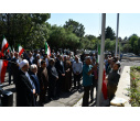 	اهتزاز پرچم مقدس جمهوری اسلامی ایران در دانشگاه تبریز همزمان با اهتزاز این پرچم مقدس در دانشگاه‎های سراسر کشور