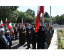 	اهتزاز پرچم مقدس جمهوری اسلامی ایران در دانشگاه تبریز همزمان با اهتزاز این پرچم مقدس در دانشگاه‎های سراسر کشور