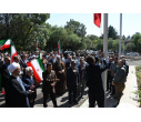 	اهتزاز پرچم مقدس جمهوری اسلامی ایران در دانشگاه تبریز همزمان با اهتزاز این پرچم مقدس در دانشگاه‎های سراسر کشور