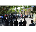 	اهتزاز پرچم مقدس جمهوری اسلامی ایران در دانشگاه تبریز همزمان با اهتزاز این پرچم مقدس در دانشگاه‎های سراسر کشور