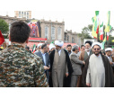 حضور دانشگاهیان دانشگاه تبریز در رزمایش اقتدار " آذربایجان؛ جانفدای ایران "