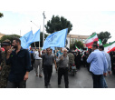 حضور دانشگاهیان دانشگاه تبریز در رزمایش اقتدار " آذربایجان؛ جانفدای ایران "