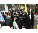 حضور دانشگاهیان دانشگاه تبریز در رزمایش اقتدار " آذربایجان؛ جانفدای ایران "