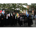 حضور دانشگاهیان دانشگاه تبریز در رزمایش اقتدار " آذربایجان؛ جانفدای ایران "