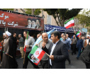 حضور دانشگاهیان دانشگاه تبریز در رزمایش اقتدار " آذربایجان؛ جانفدای ایران "
