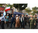 حضور دانشگاهیان دانشگاه تبریز در رزمایش اقتدار " آذربایجان؛ جانفدای ایران "