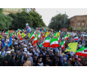 حضور دانشگاهیان دانشگاه تبریز در رزمایش اقتدار " آذربایجان؛ جانفدای ایران "
