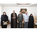 دیدار صمیمانه رئیس دانشگاه تبریز با خانواده شهیدان والامقام حبیب، ماهان و ماهور علیزاده