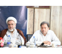نشست هم اندیشی جمعی از اساتید بسیجی دانشگاه‌ تبریز با نماینده ولی‌فقیه در سپاه عاشورا