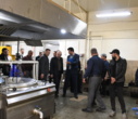 بازدید معاون سازمان امور دانشجویان و رئیس دانشگاه تبریز از سلف‌ها و رستوران‌های دانشجویی