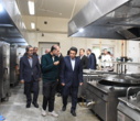 بازدید معاون سازمان امور دانشجویان و رئیس دانشگاه تبریز از سلف‌ها و رستوران‌های دانشجویی