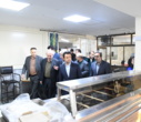 بازدید معاون سازمان امور دانشجویان و رئیس دانشگاه تبریز از سلف‌ها و رستوران‌های دانشجویی