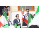حضور پرشور دانشگاهیان دانشگاه تبریز در آیین اهتزاز پرچم دانشجویان عاشورایی