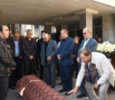مراسم تشییع دکتر بهروز پاکدل استاد بازنشسته دانشکده کشاورزی دانشگاه تبریز