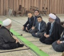 گعده صمیمانه حضرت آیت‌الله مطهری‌اصل نماینده محترم ولی فقیه در استان با دکتر محمدتقی اعلمی رئیس دانشگاه تبریز و حجت الاسلام والمسلمین حاج آقا انوری رییس نهاد نمایندگی مقام معظم رهبری در دانشگاه‌های آذربایجان شرقی