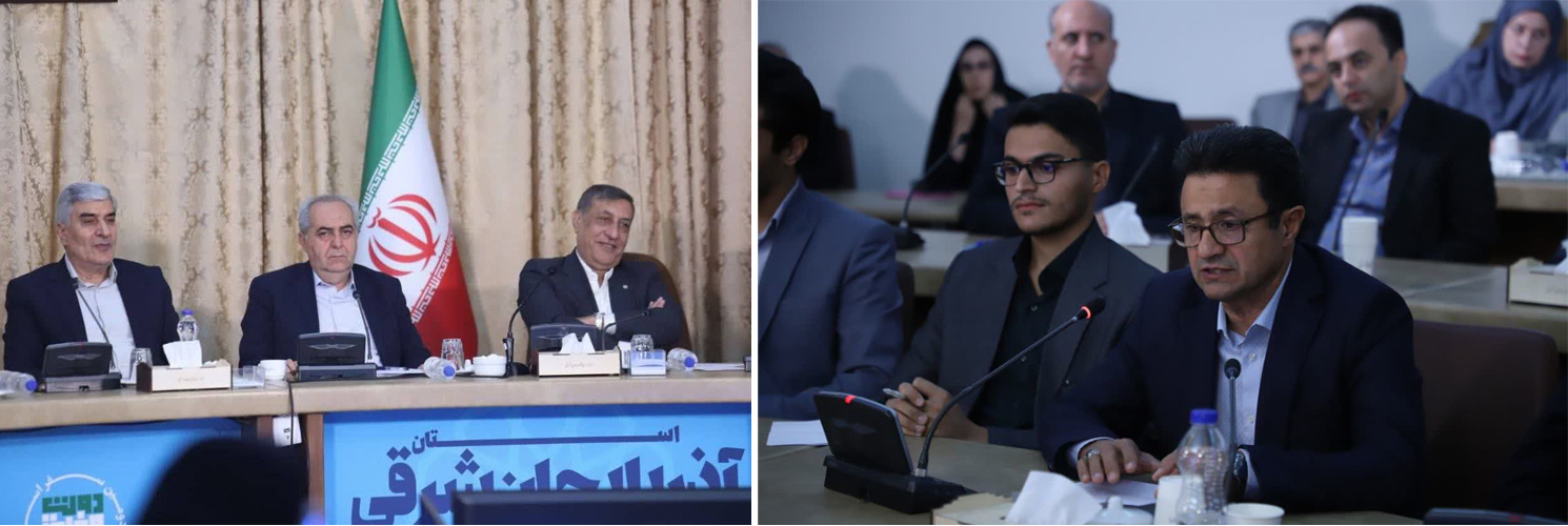 سخنرانی رئیس دانشگاه تبریز در دیدار دانشگاهیان استان با معاون اجرایی رئیس جمهوری