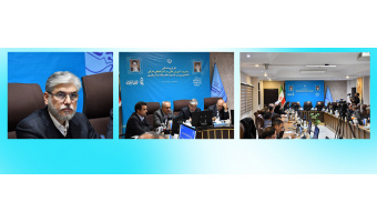 جلسه کارگروه استانی مدیریت آموزش عالی استان با حضور وزیر علوم در دانشگاه تبریز