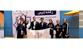 تیم تنیس خاکی دختران دانشگاه تبریز قهرمان هفدهمین المپیاد فرهنگی ورزشی دانشجویان کشور شد