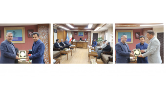 دیدار مدیرکل نوسازی مدارس آذربایجان شرقی با رئیس دانشگاه تبریز
