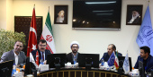 یازدهمین جلسه شورای دانشگاه تبریز با حضور اعضای شورای علم و فناوری ترکیه(توبیتاک)- تصویر