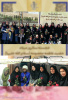 اهدای گل و شیرینی به دختران دانشجوی دانشگاه تبریز به مناسبت روز دختر