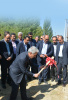 وزیر علوم کلنگ فاز اجرایی سیستم تصفیه آب قنات دانشگاه تبریز را به زمین زد