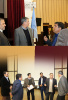 بازدید مدیر منابع انسانی، اداری، پشتیبانی از تالار وحدت دانشگاه تبریز به همراه چند تن از  مدیران این حوزه (تصویر)