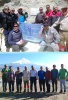 صعود تیم کوهنوردی دانشگاه تبریز به قله ۵۶۱۰ متری دماوند