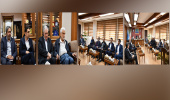 دیدار اعضای خانه توسعه آذربایجان با رئیس دانشگاه تبریز