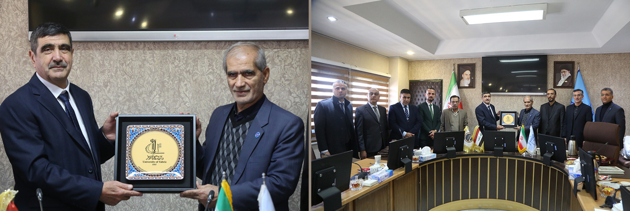 Irak'taki Tebriz ve Telafer üniversitelerinin rektörleri toplantısı